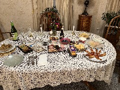 Company; New Years Visit Dinner; Home